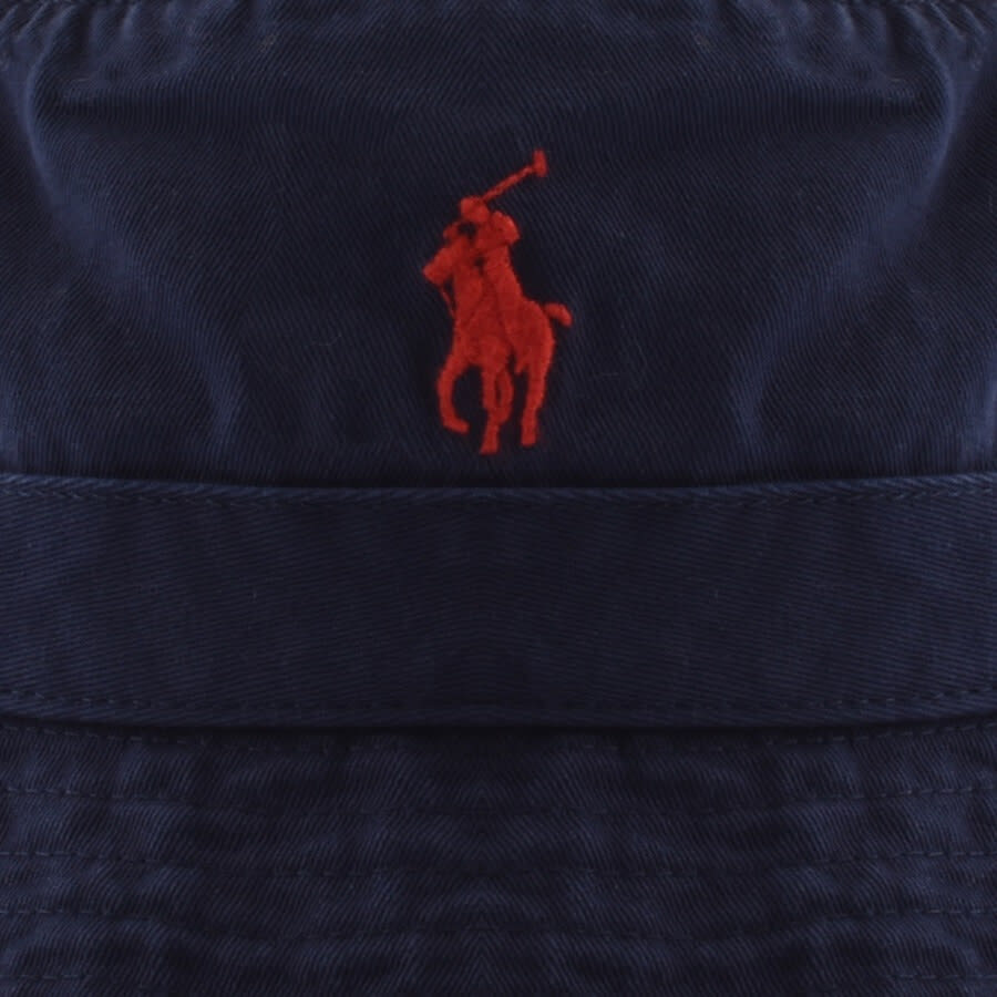 Image number 3 for Ralph Lauren Loft Bucket Hat Navy
