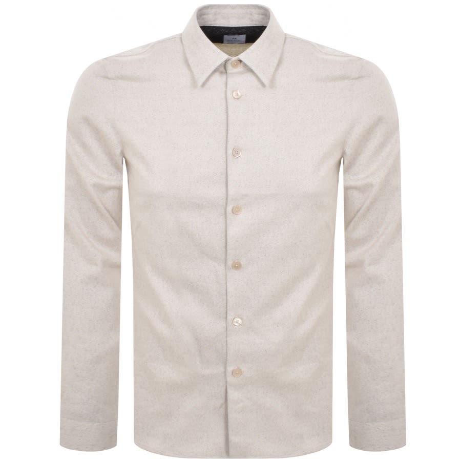 Image number 1 for Paul Smith Long Sleeved Tailored Shirt White