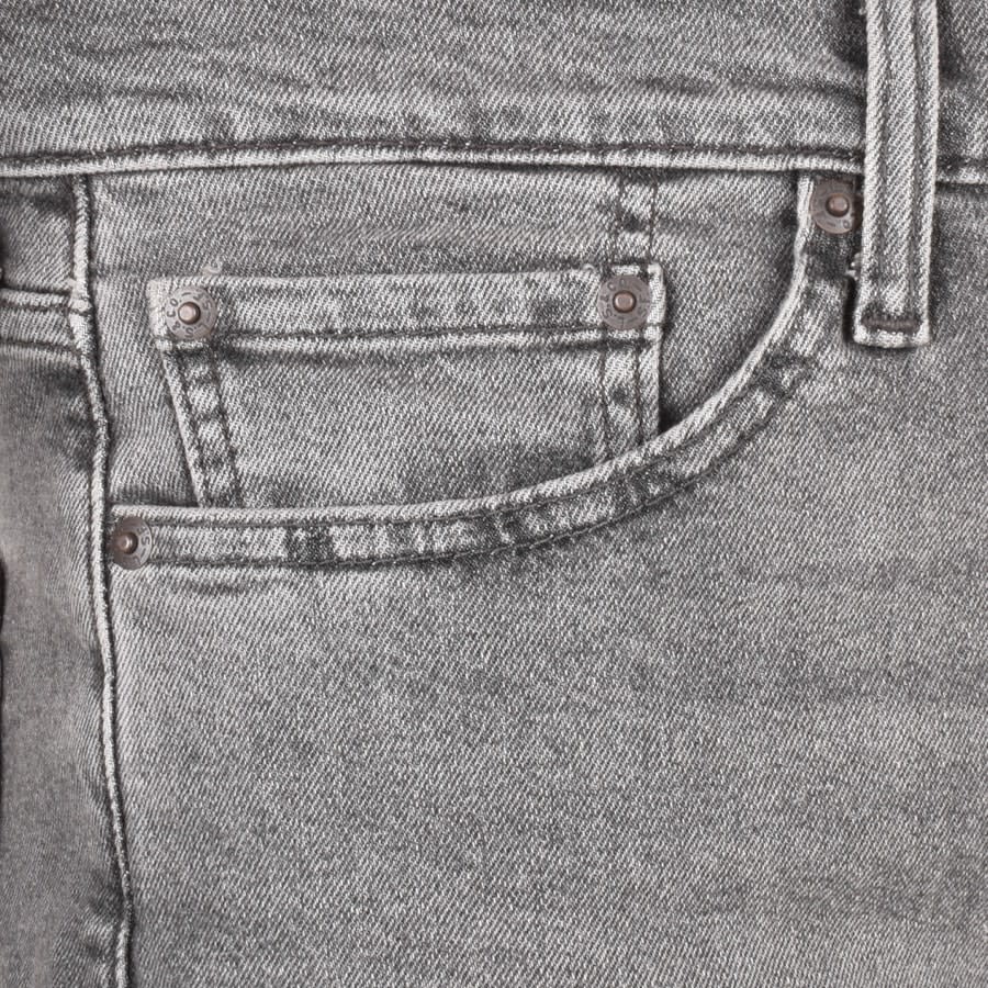 Image number 4 for Levis 511 Slim Fit Jeans Mid Wash Grey