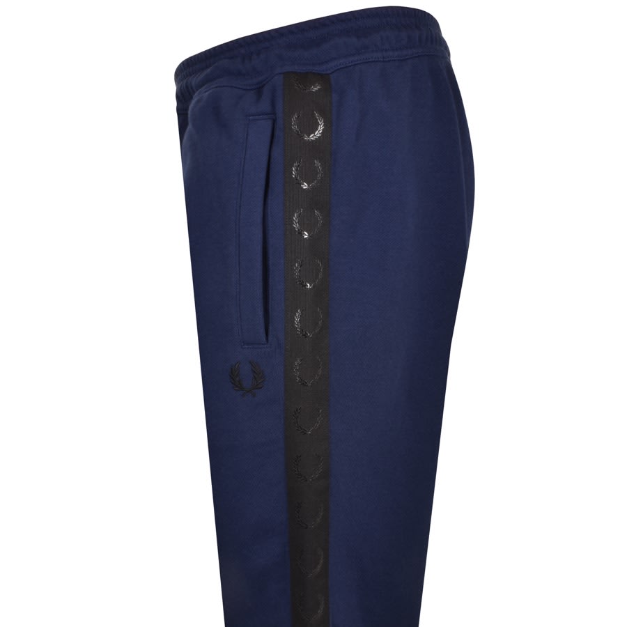 Image number 3 for Fred Perry Laurel Tape Jogging Bottoms Navy