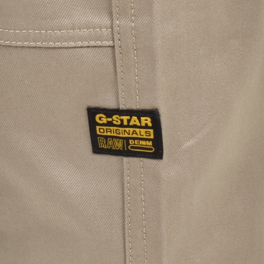 Image number 3 for G Star Raw Tapered Cargo Trousers Beige
