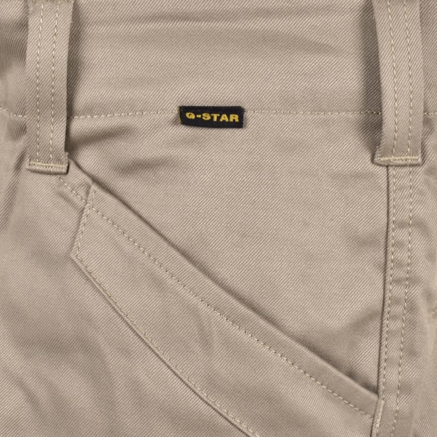 Image number 4 for G Star Raw Tapered Cargo Trousers Beige