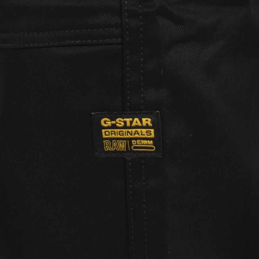 Image number 3 for G Star Raw Tapered Cargo Trousers Black