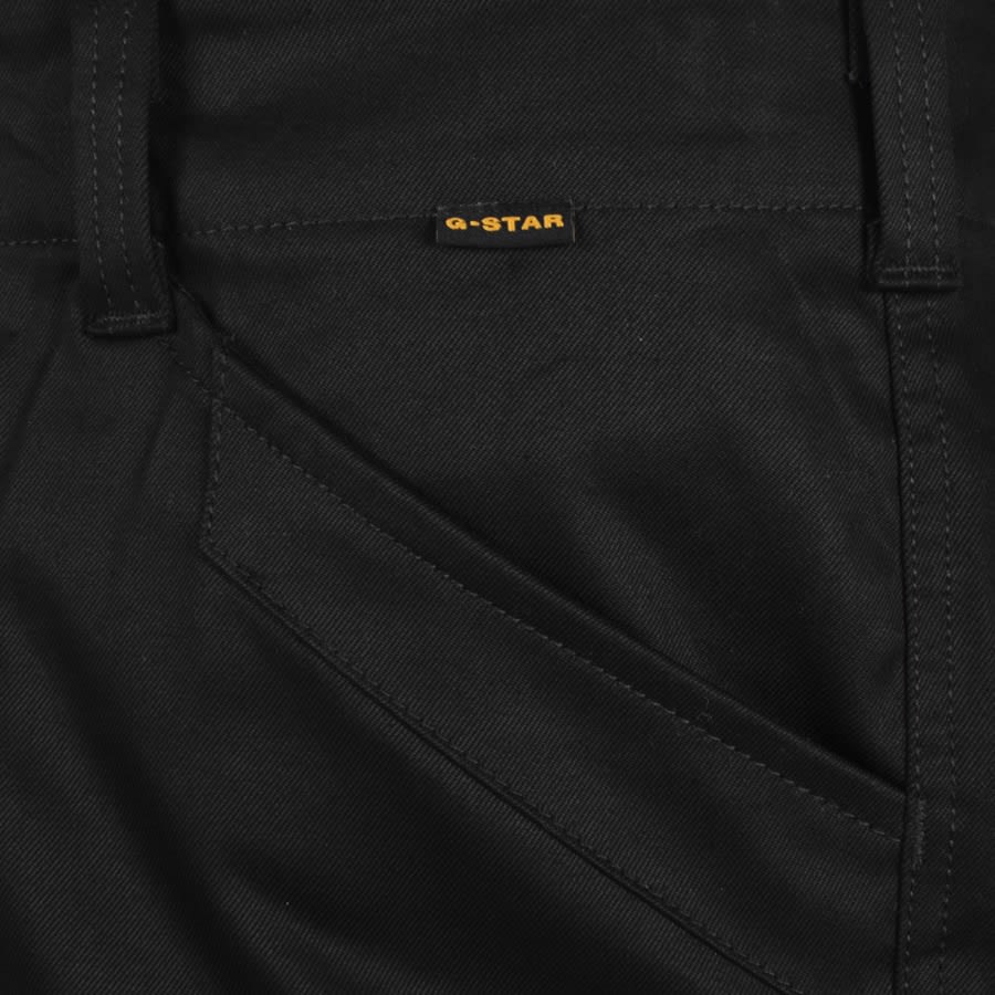 Image number 4 for G Star Raw Tapered Cargo Trousers Black
