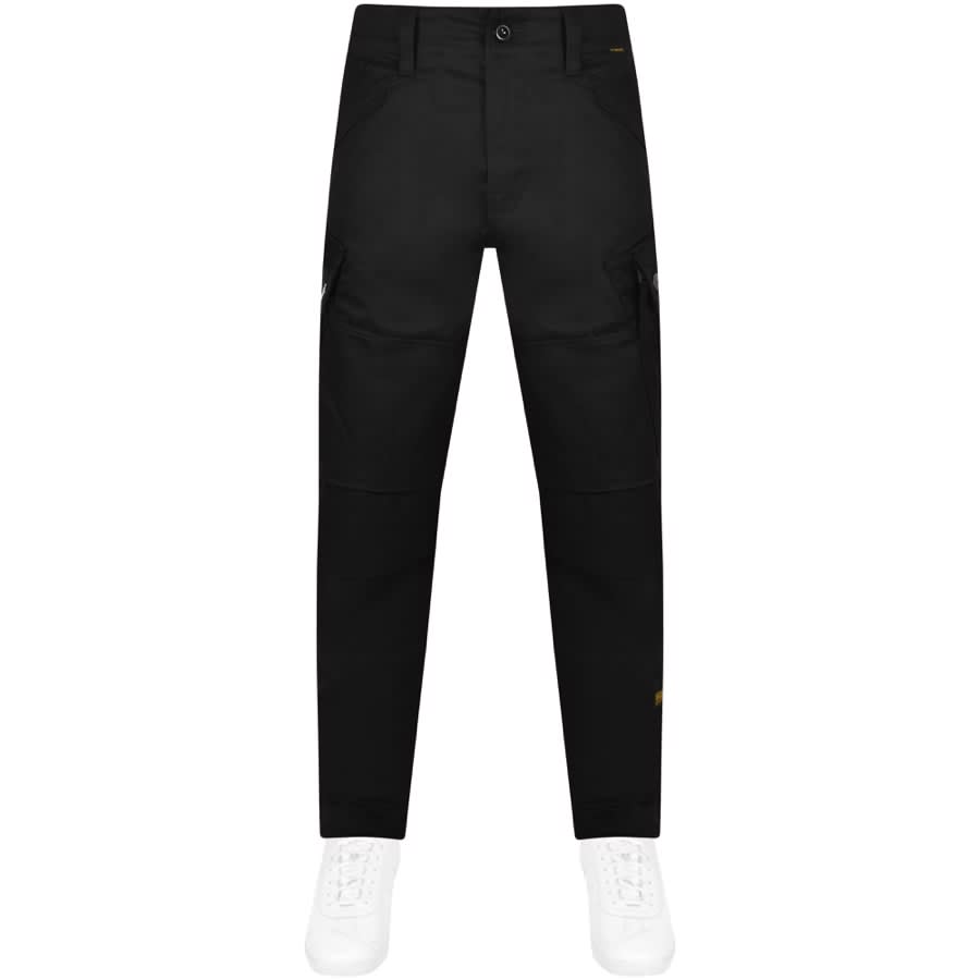 Image number 1 for G Star Raw Tapered Cargo Trousers Black