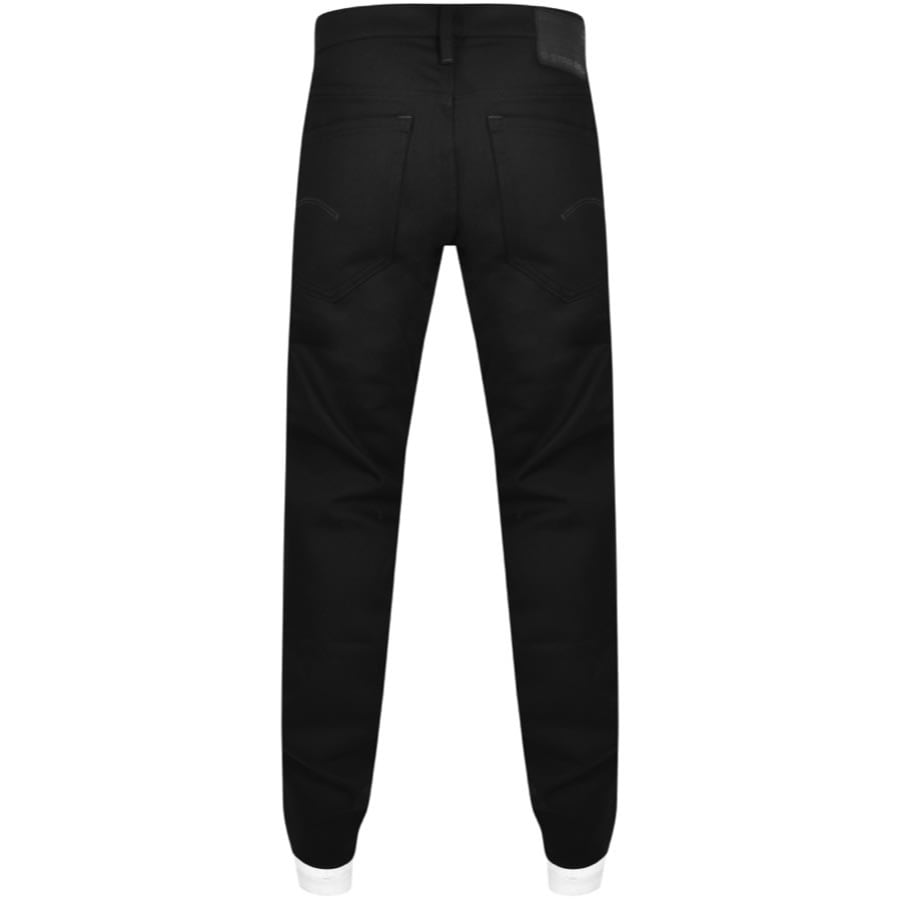 Image number 2 for G Star Raw Mosa Straight Fit Jeans Black