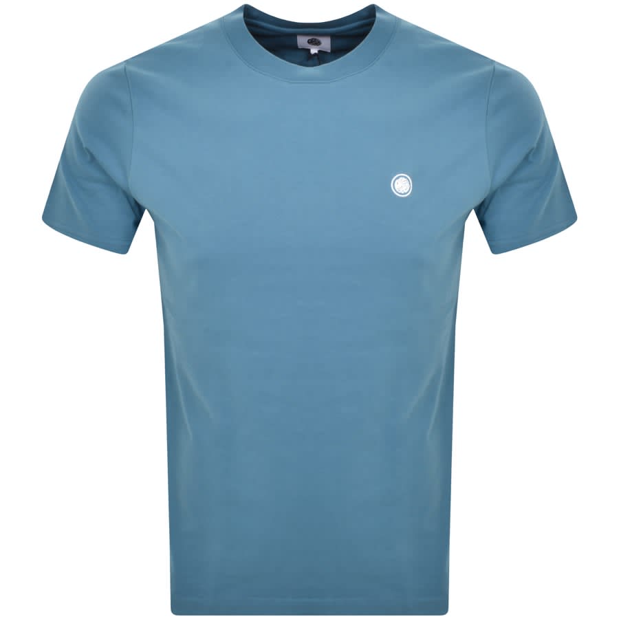 Image number 1 for Pretty Green Mitchell Crew Neck T Shirt Blue