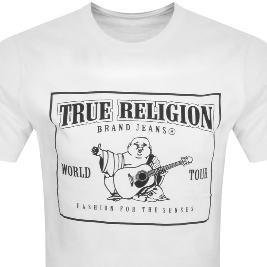 Image number 2 for True Religion Buddha Logo T Shirt White