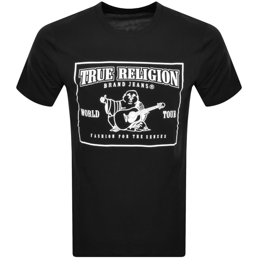 Image number 1 for True Religion Buddha Logo T Shirt Black