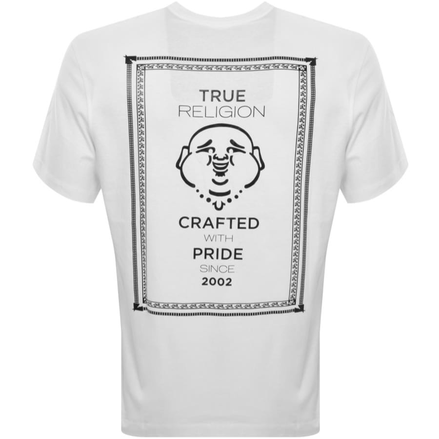Image number 3 for True Religion Frame Logo T Shirt White