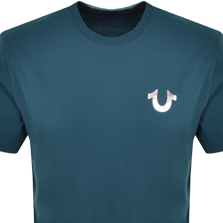 Image number 2 for True Religion Frame Logo T Shirt Blue