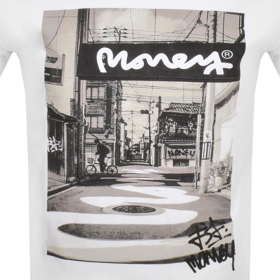 Image number 3 for Money Tokyo T Shirt White