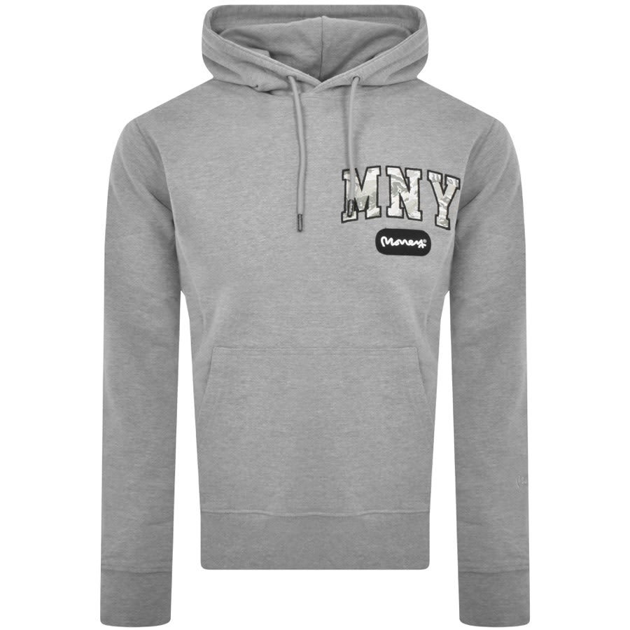 Image number 5 for Money Camo Fill Hooded Tracksuit Grey