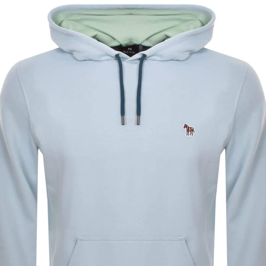 Image number 2 for Paul Smith Regular Fit Hoodie Blue