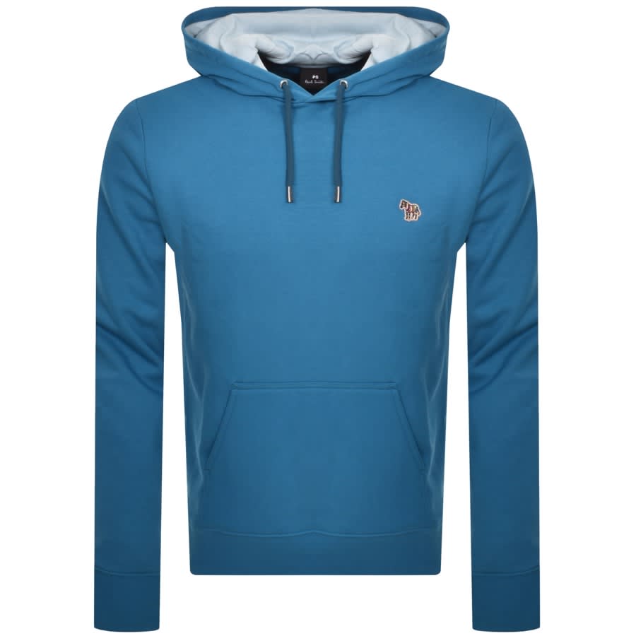 Image number 1 for Paul Smith Regular Fit Hoodie Blue