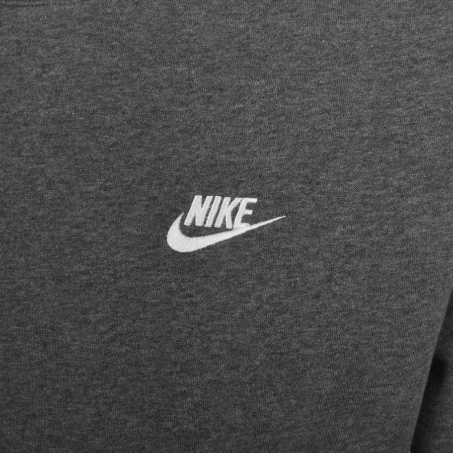 Image number 3 for Nike Crew Neck Club Sweatshirt Grey