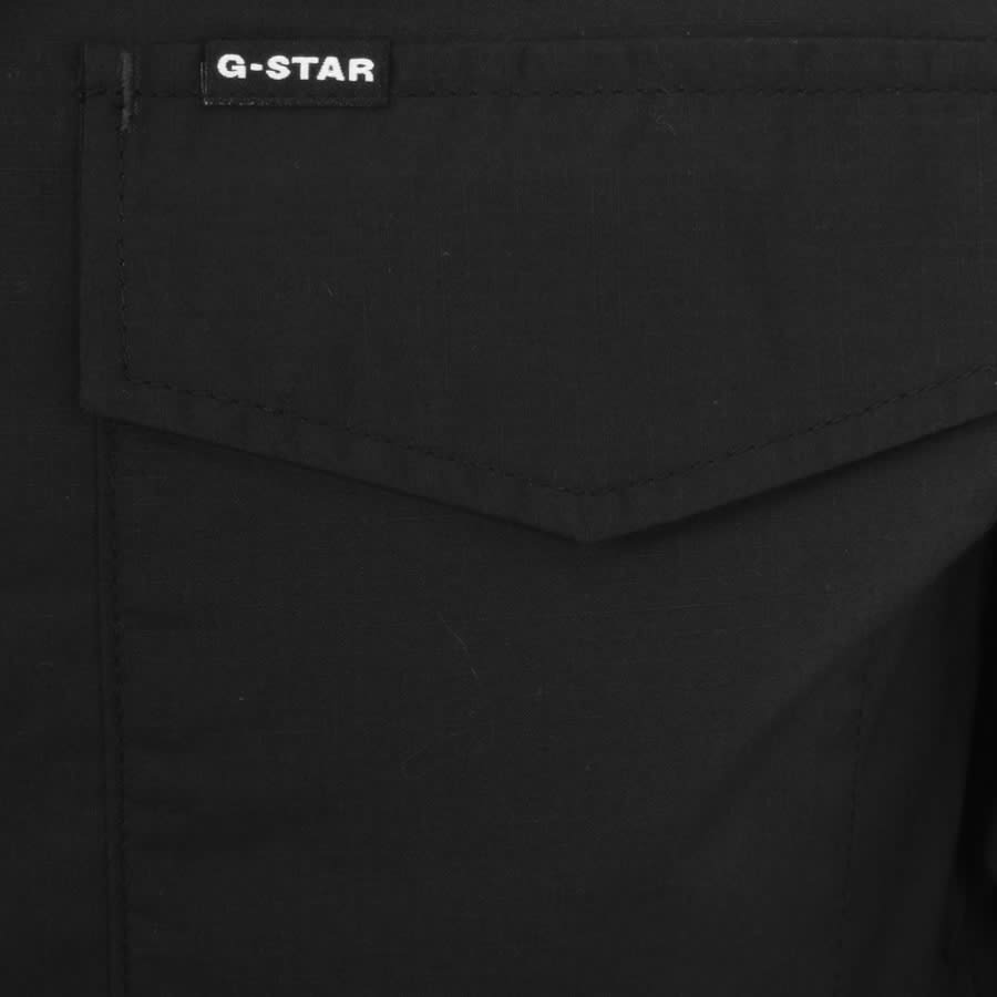 Image number 3 for G Star Raw Rine Regular Long Sleeve Shirt Black