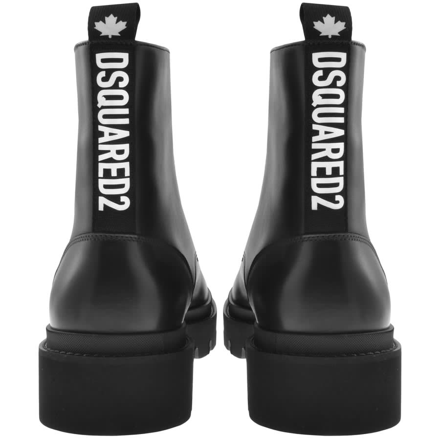 Image number 2 for DSQUARED2 Combat Boots Black