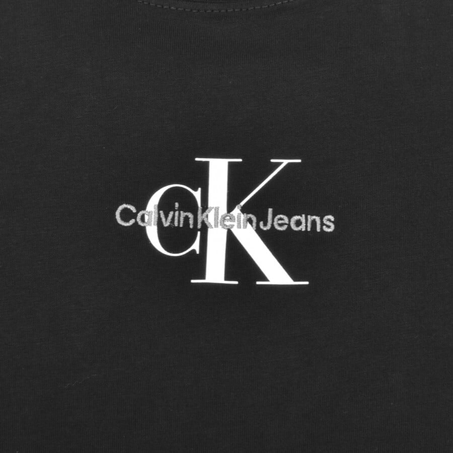 Image number 3 for Calvin Klein Jeans Logo T Shirt Black