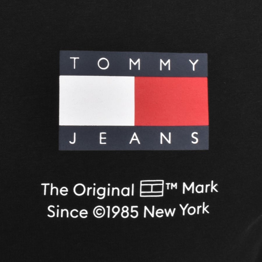 Image number 3 for Tommy Jeans Logo T Shirt Black