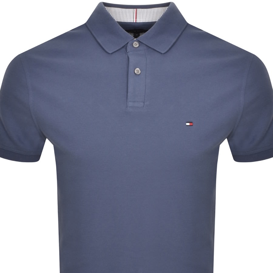Image number 2 for Tommy Hilfiger Regular Fit 1985 Polo T Shirt Blue
