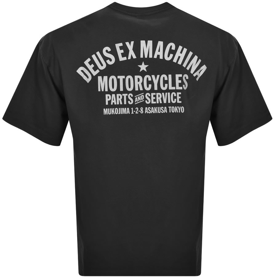 Image number 3 for Deus Ex Machina Oversized Biarritz T Shirt Black