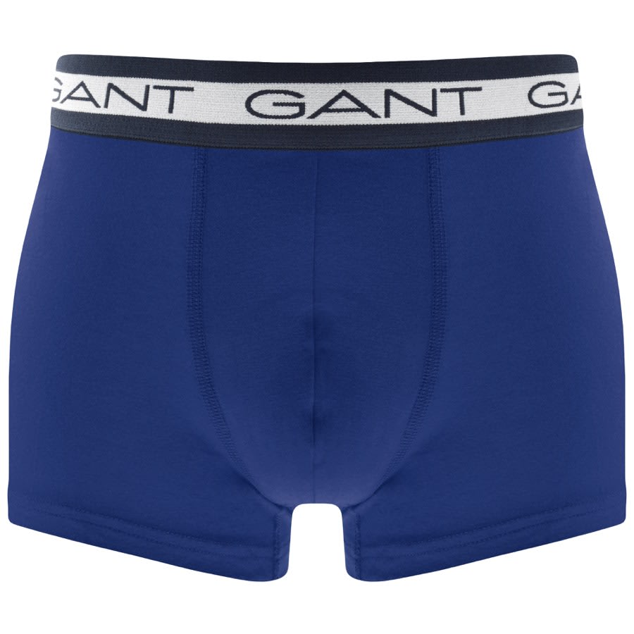 Image number 2 for Gant Three Pack Basic Stretch Multi Colour Trunks
