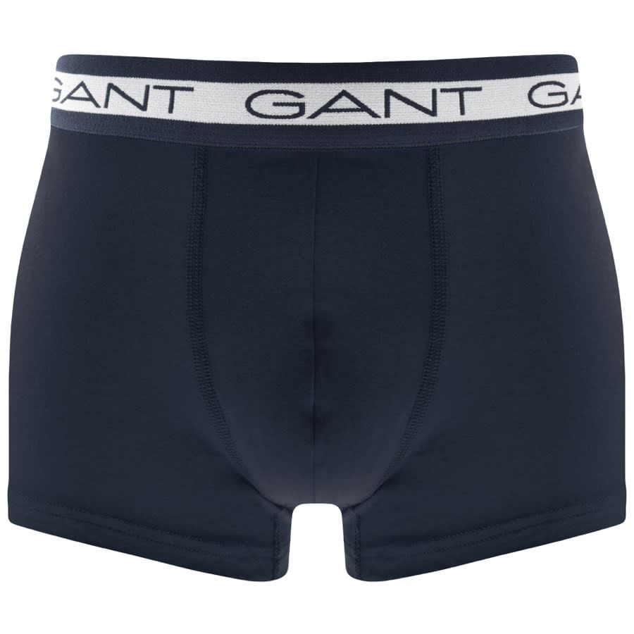 Image number 3 for Gant Three Pack Basic Stretch Multi Colour Trunks