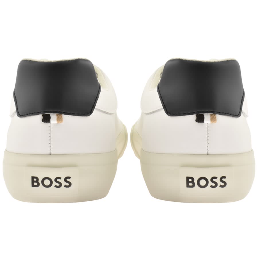 Image number 2 for BOSS Aiden Tenn Trainers White