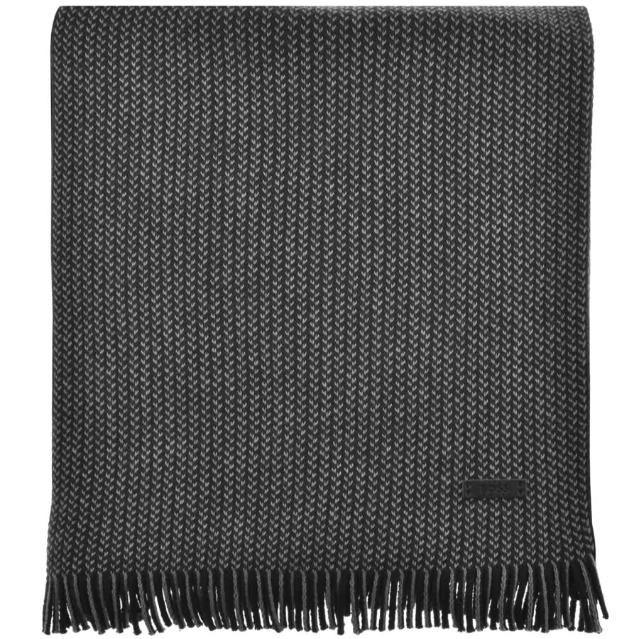 Image number 3 for BOSS Mind Beanie And Scarf Gift Set Black