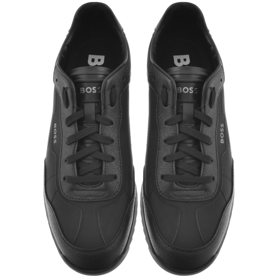 Image number 3 for BOSS Zayn Lowp Trainers Black