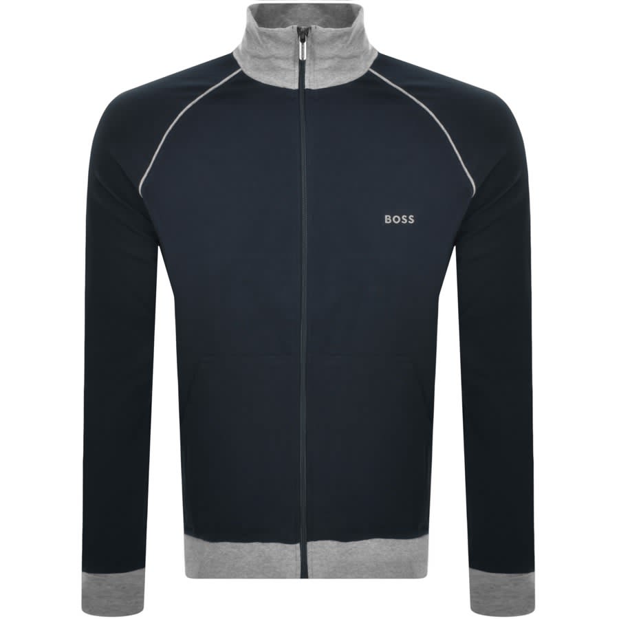 Image number 2 for BOSS Lounge Tracksuit Navy