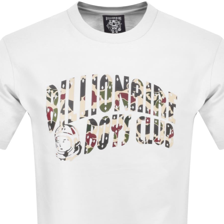 Image number 2 for Billionaire Boys Club Camo Arch Logo T Shirt White