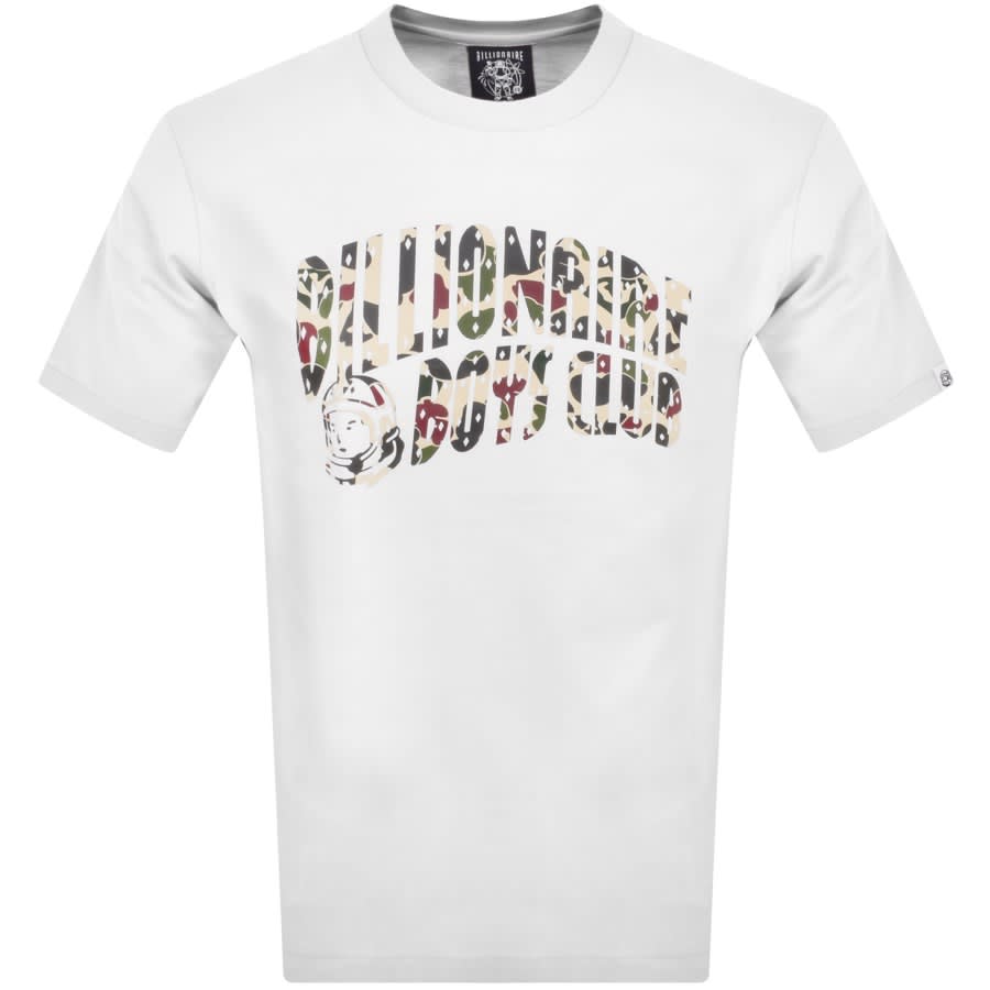 Image number 1 for Billionaire Boys Club Camo Arch Logo T Shirt White