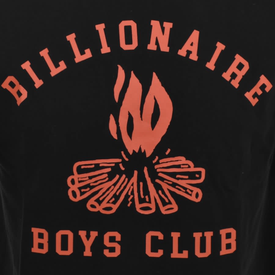 Image number 3 for Billionaire Boys Club Campfire T Shirt Black