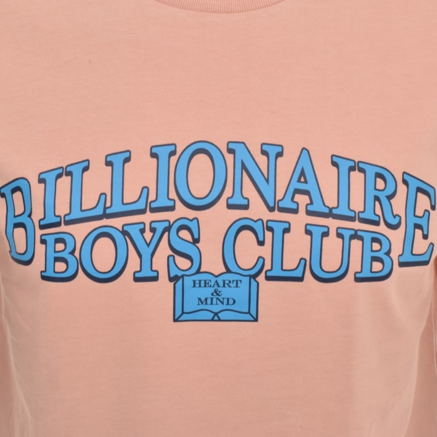 Image number 3 for Billionaire Boys Club Scholar T Shirt Pink