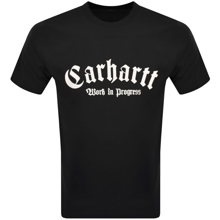 Image number 1 for Carhartt WIP Onyx T Shirt Black