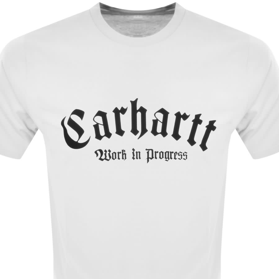 Image number 2 for Carhartt WIP Onyx T Shirt White