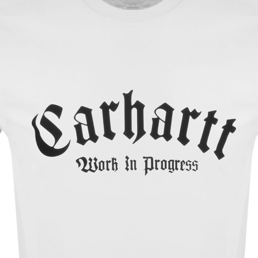 Image number 3 for Carhartt WIP Onyx T Shirt White