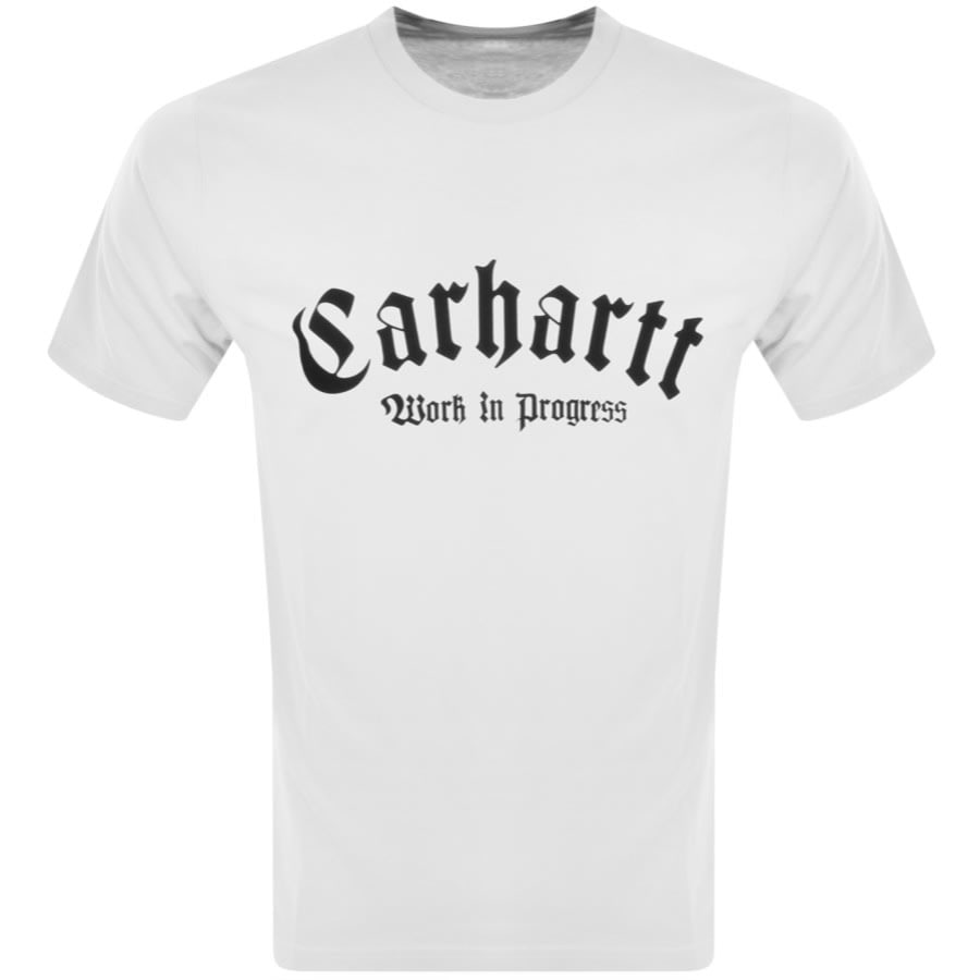 Image number 1 for Carhartt WIP Onyx T Shirt White