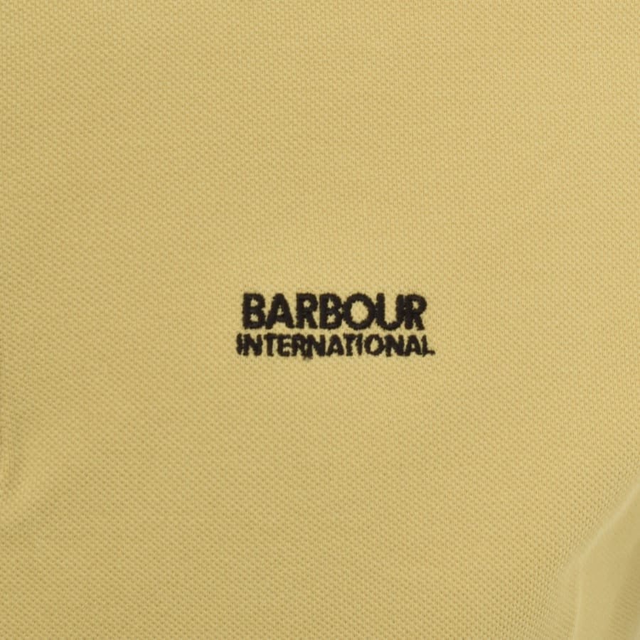 Image number 3 for Barbour International Metropolis Polo T Shirt Beig