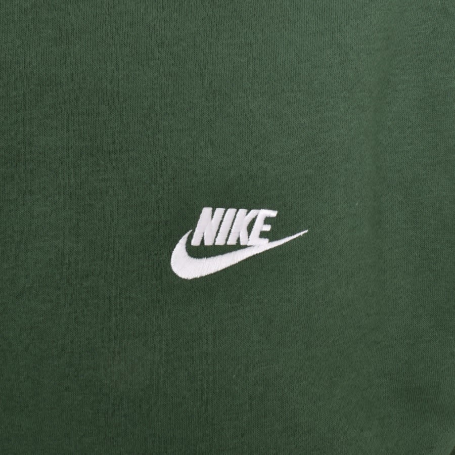 Image number 3 for Nike Crew Neck Club Sweatshirt Green