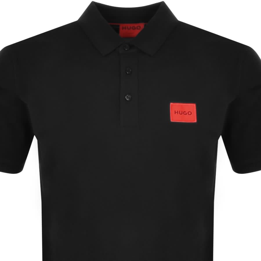 Image number 2 for HUGO Dereso 222 Polo T Shirt Black