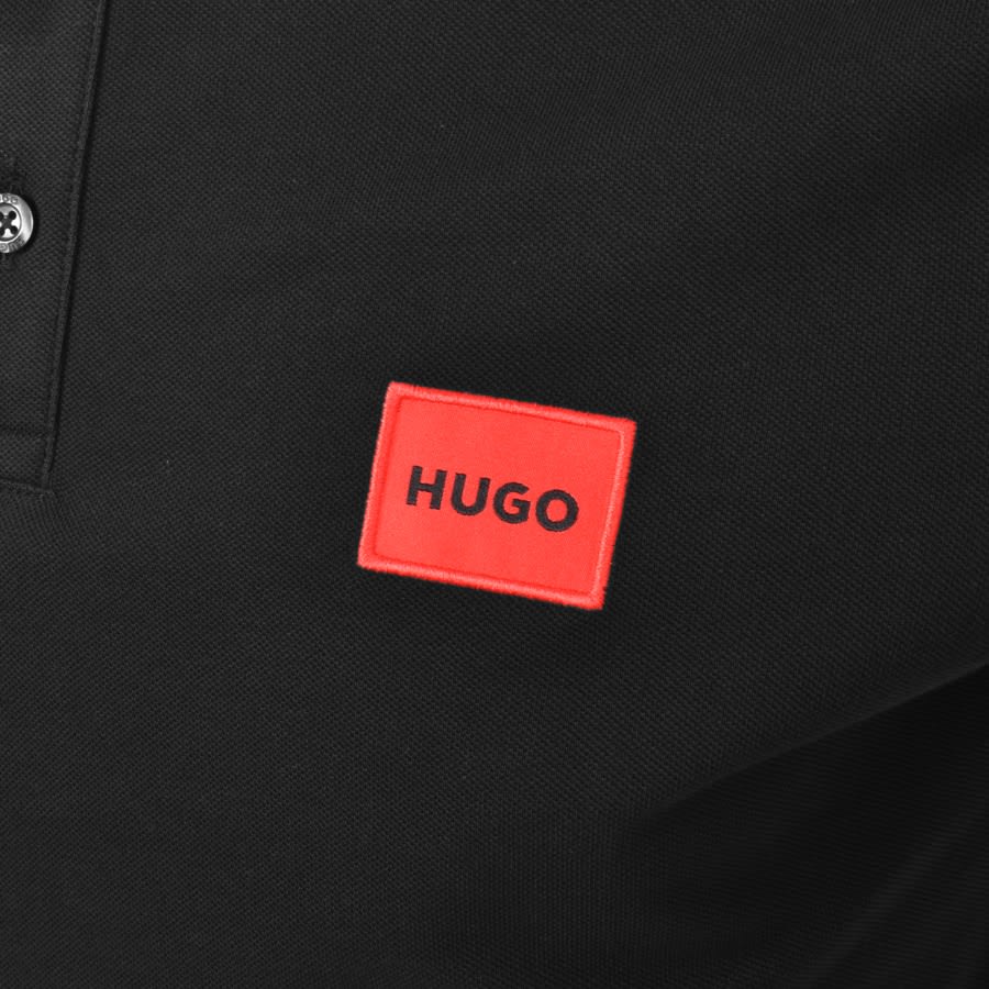 Image number 3 for HUGO Dereso 222 Polo T Shirt Black