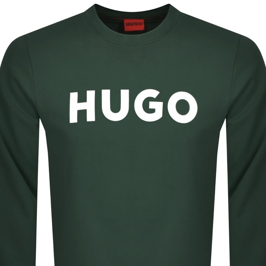 Image number 2 for HUGO Dem Sweatshirt Green