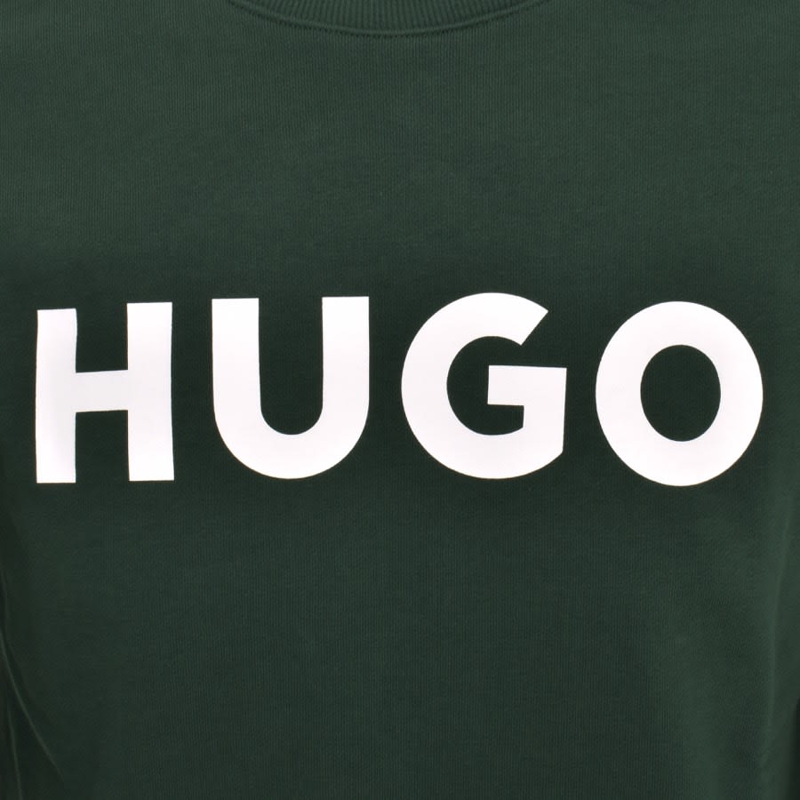 Image number 3 for HUGO Dem Sweatshirt Green