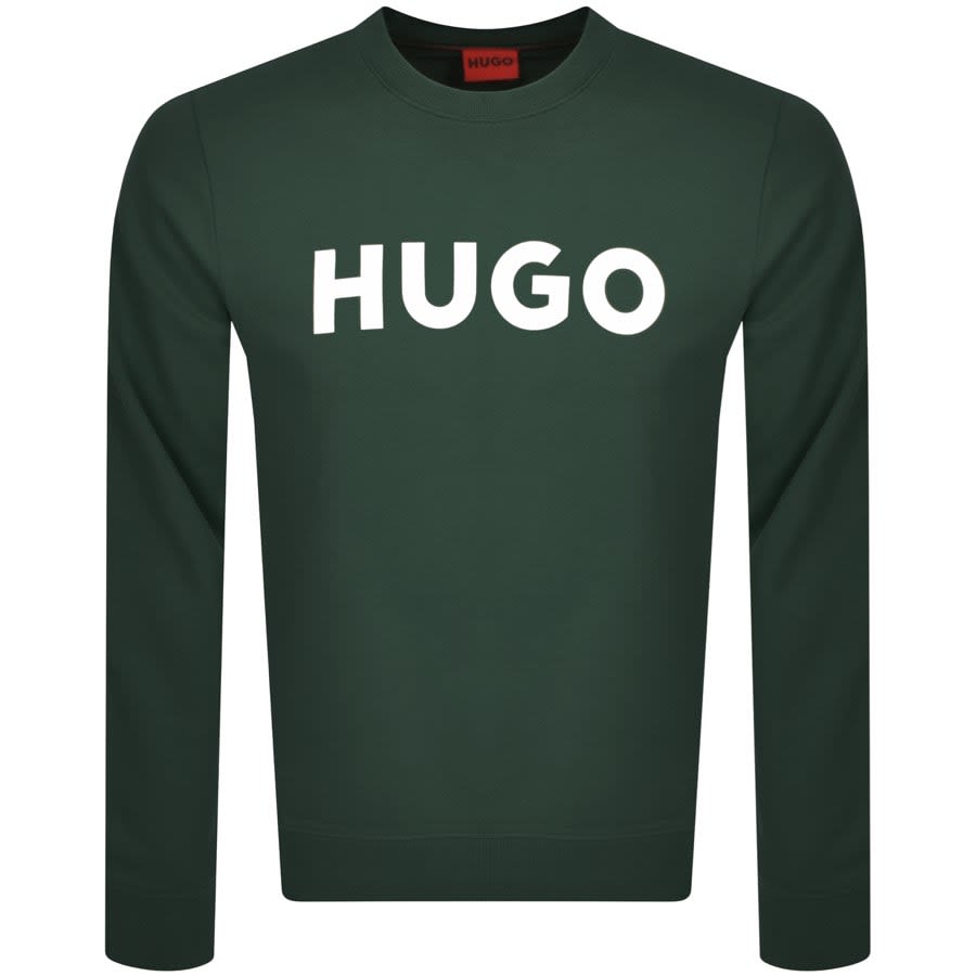 Image number 1 for HUGO Dem Sweatshirt Green