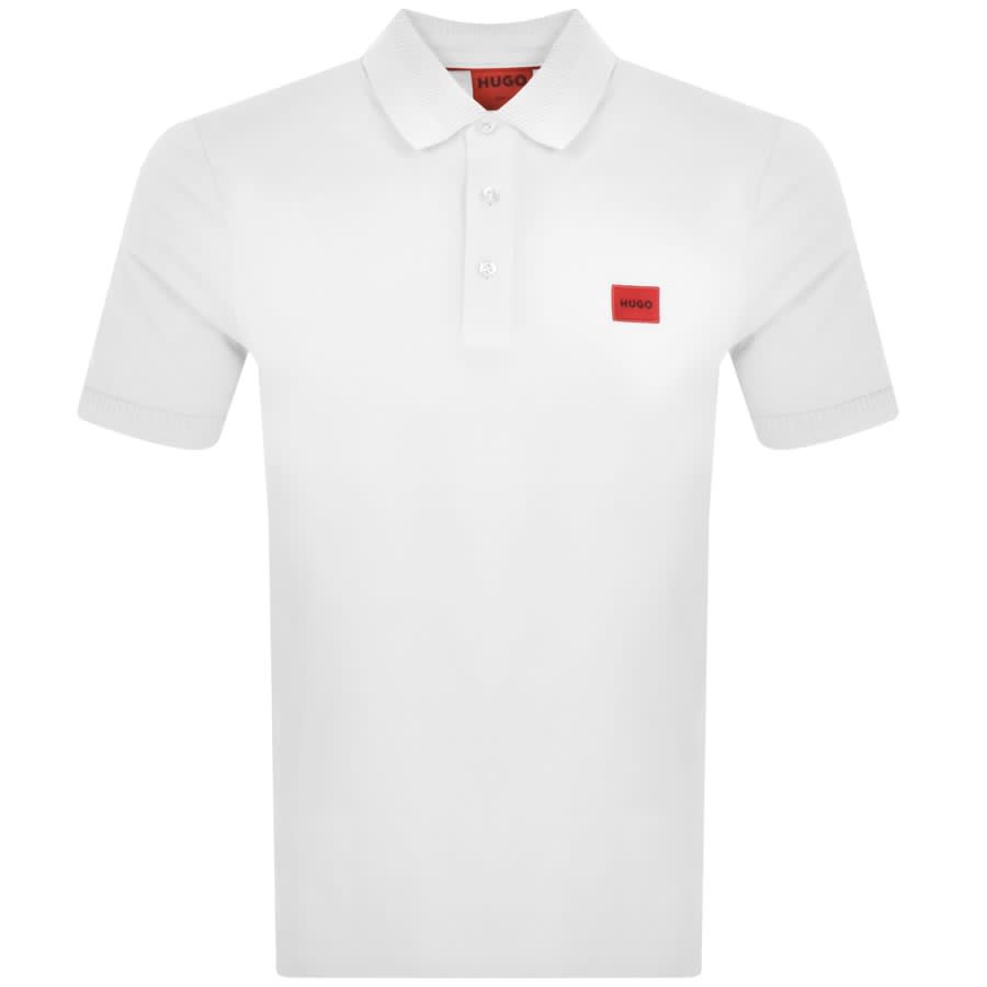 Image number 1 for HUGO Dereso 232 Polo T Shirt White