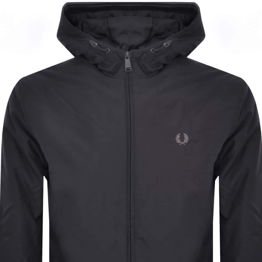 Image number 2 for Fred Perry Padded Brentham Jacket Black