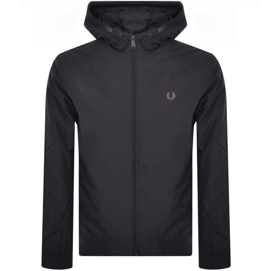 Image number 1 for Fred Perry Padded Brentham Jacket Black